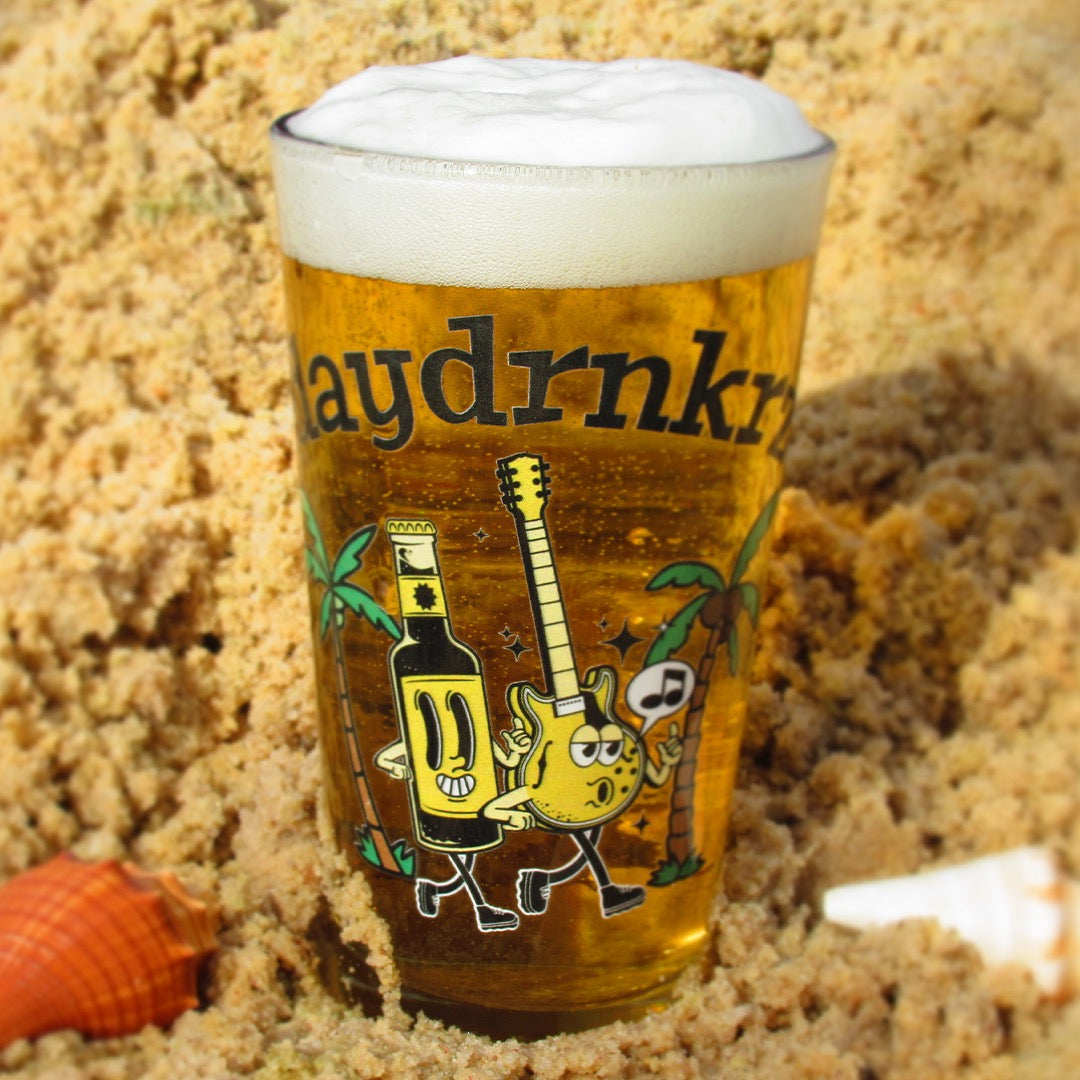 Daydrnkrz "Beach Bodies" Pint Glass