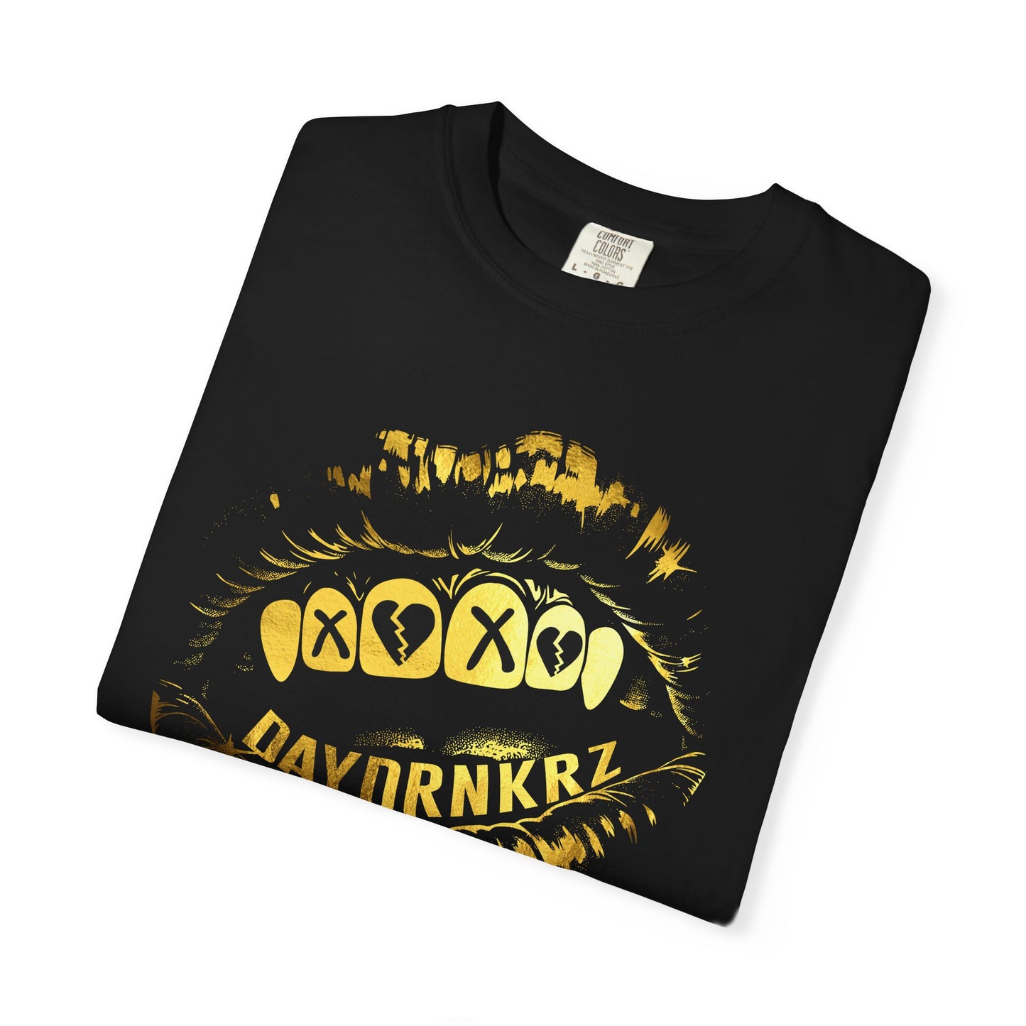Daydrnkrz "XOXO Gold Grill" Logo T-Shirt