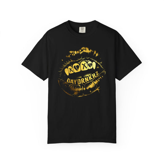 Daydrnkrz "XOXO Gold Grill" Logo T-Shirt